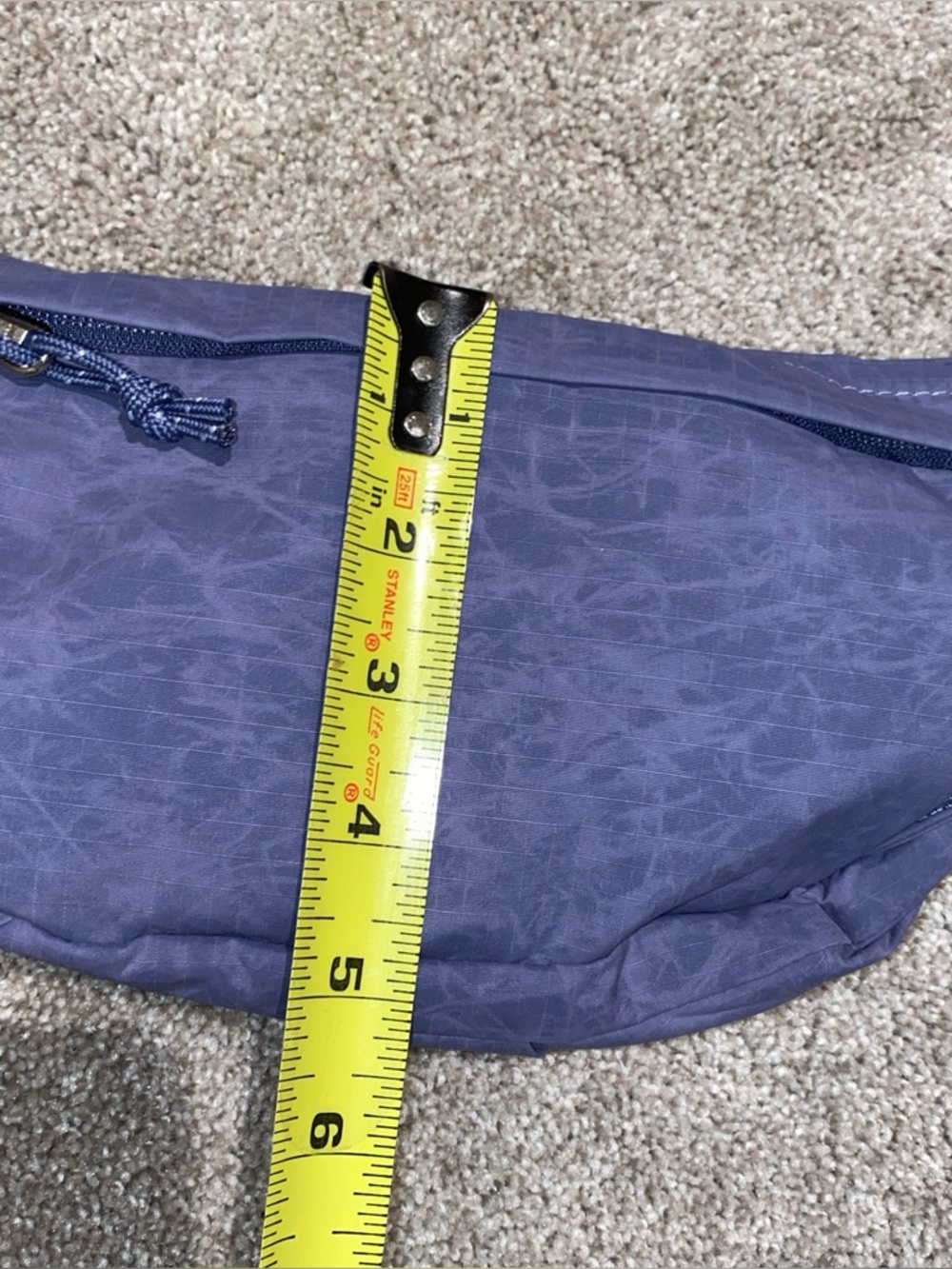 The North Face Glen Canyon Lumbar Pack Twilight Galaxy Purple Fanny Pack NWOT - Picture 6 of 8